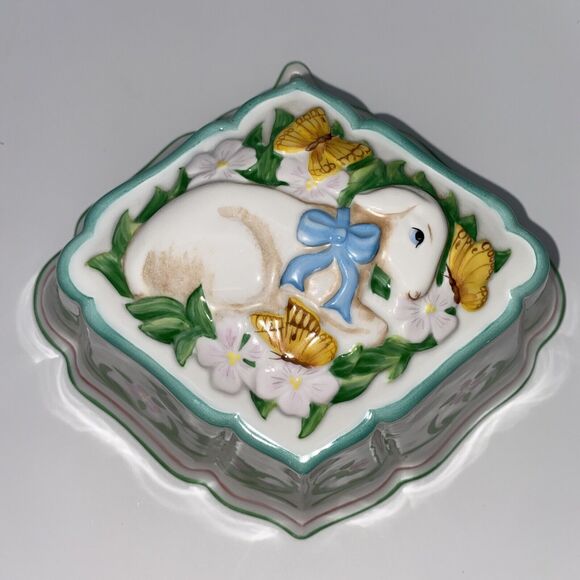 Vintage Franklin Mint Le Cordon Bleu 1986 Spring Lamb Wall Hanging Jello Mold - Picture 9 of 9
